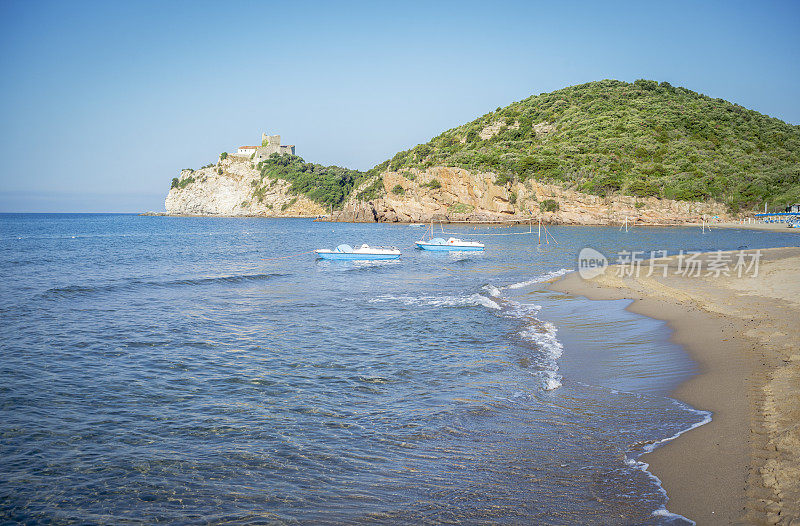 意大利托斯卡纳的Castiglione della Pescaia海湾